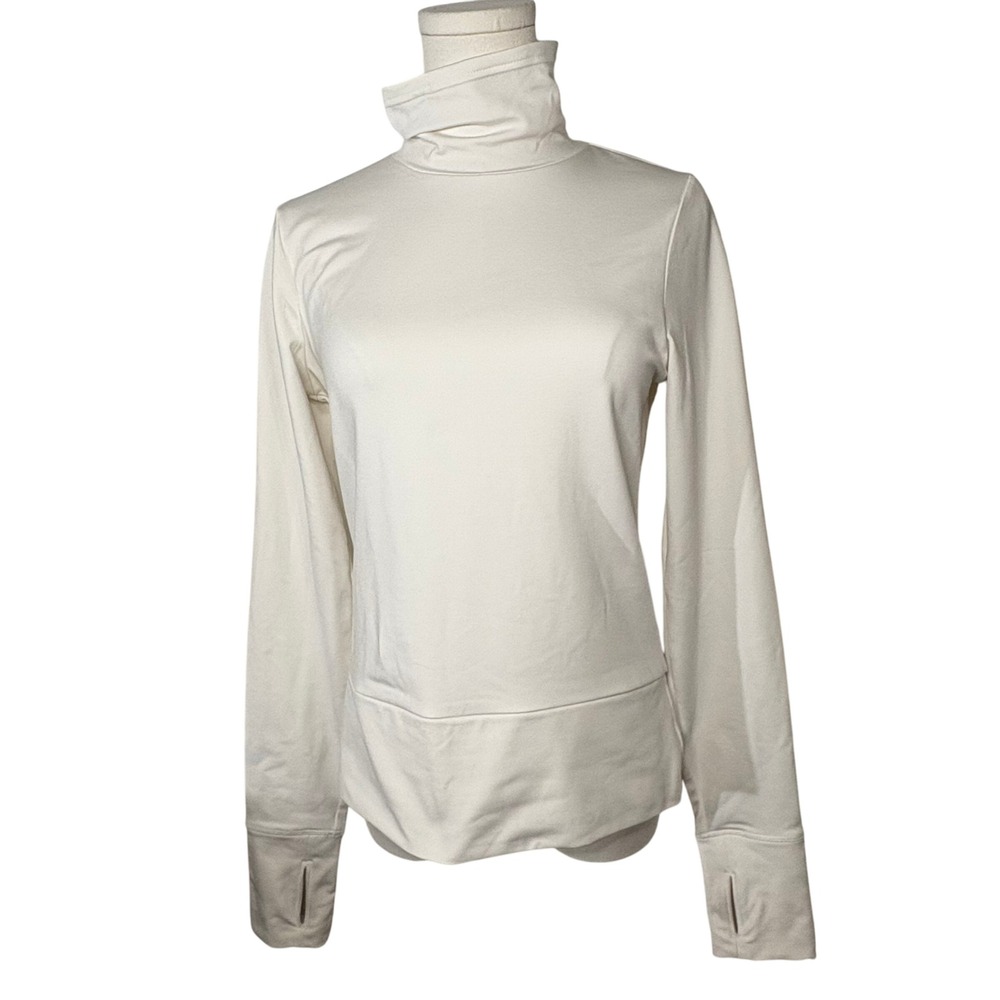Calia Carrie Underwood Mock Neck Long Sleeve Top Thumb Hole Athletic Pullover M